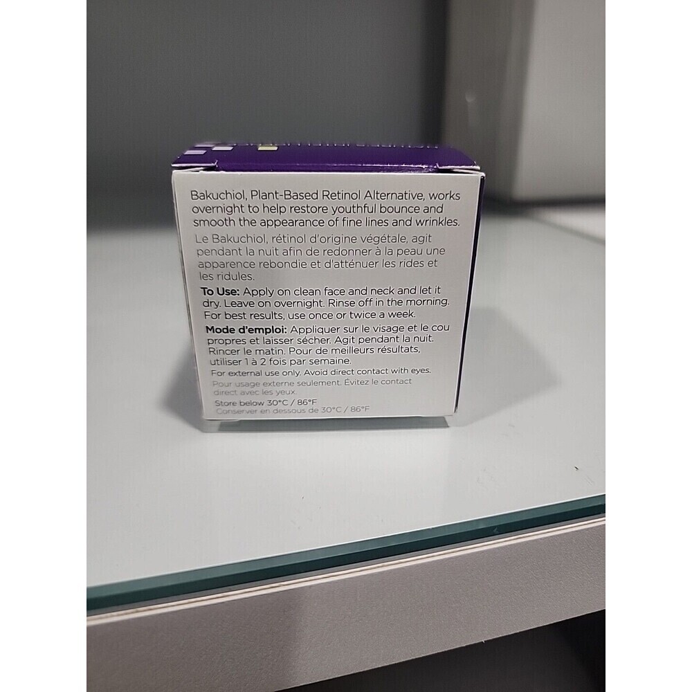 Andalou AGE DEFYING Plant Based Retinol Alternative Rejuvenating Sleeping Mask - Picture 3 of 4